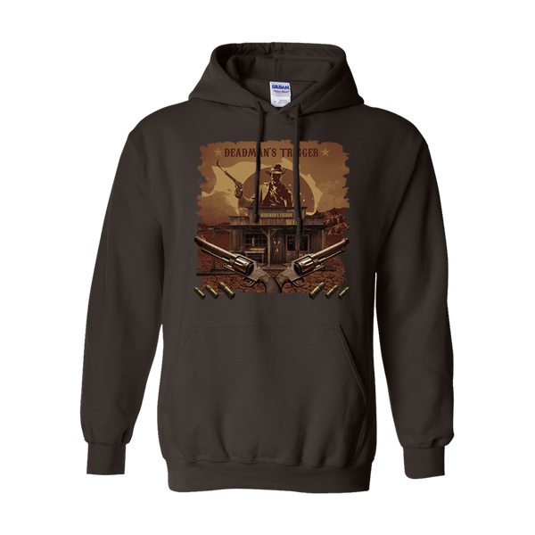 Deadman's Trigger Dark Chocolate Pullover Hoodie