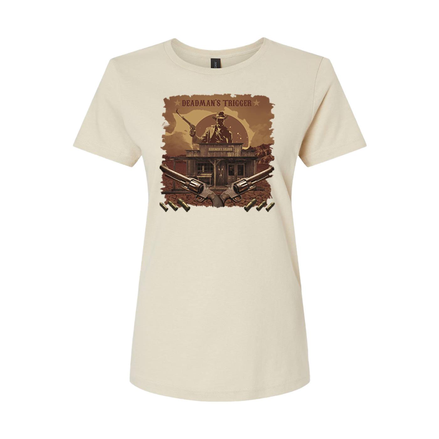 Deadman's Trigger Women's Sand Tee